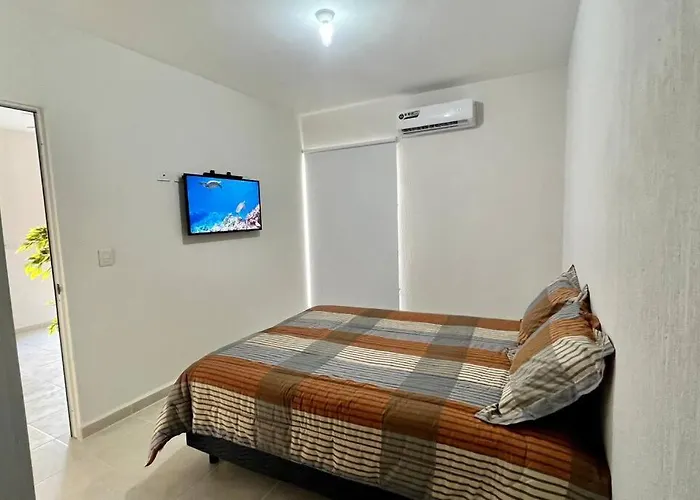 Apartment Comodo En Planta Baja, Alberca A 20 Pasos, Modelo Ano 2023 Playa del Carmen